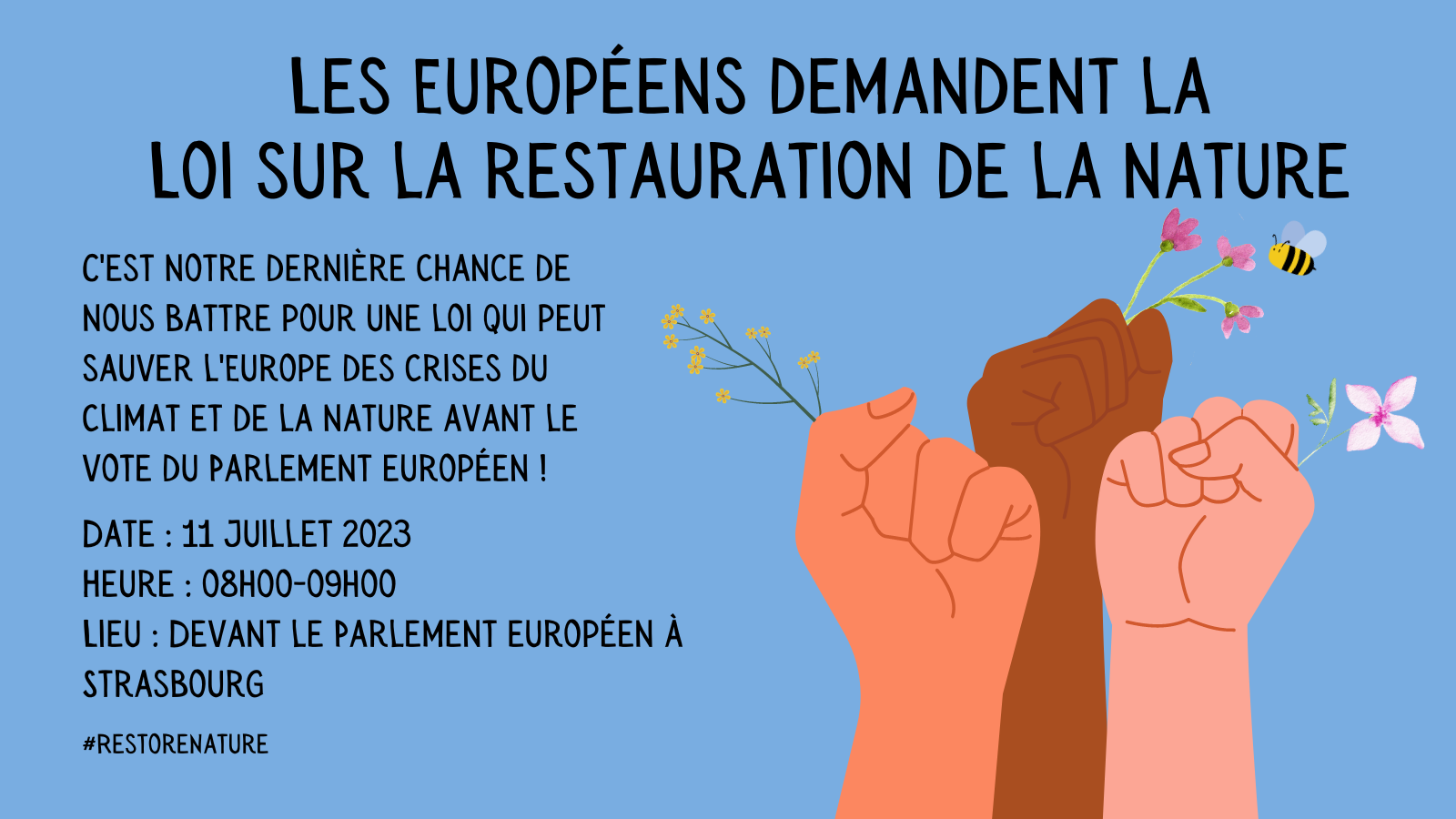 La nature suspendue au vote du Parlement européen